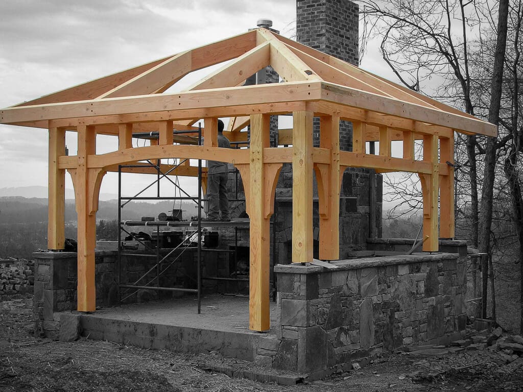 Build an outdoor kitchen