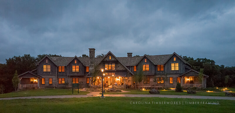 Cloisters on the Platte Timber Frame