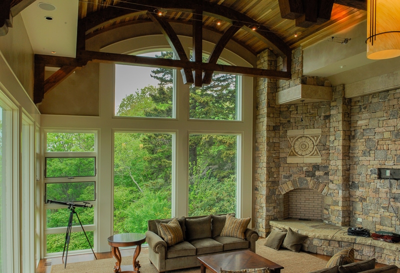 contemporary timber framing