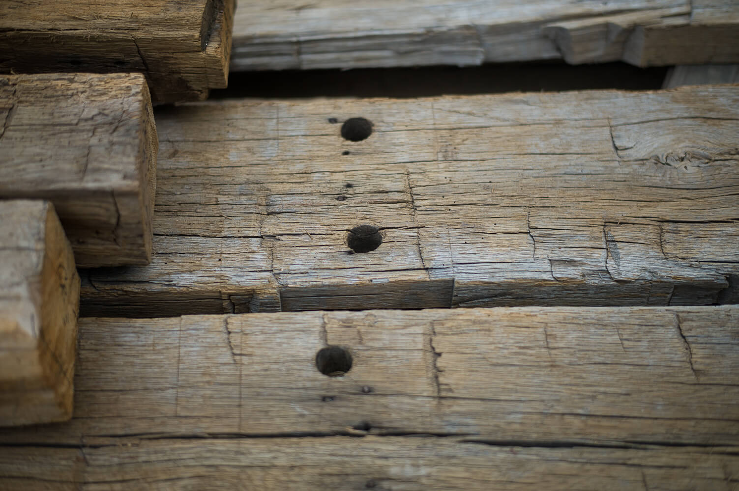 Hand Hewn Beams