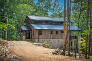 Modern Timber Frame Home