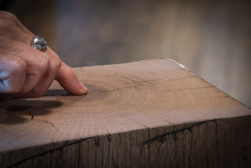 Old Growth Reclaimed Hand Hewn Beam