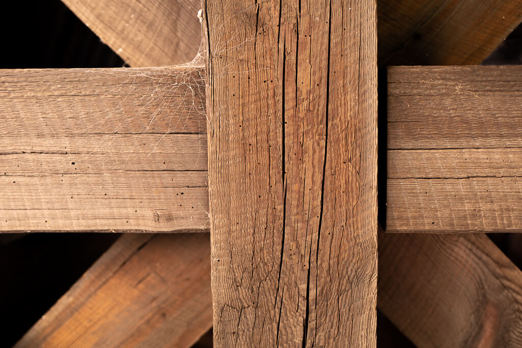 reclaimed antique heart pine