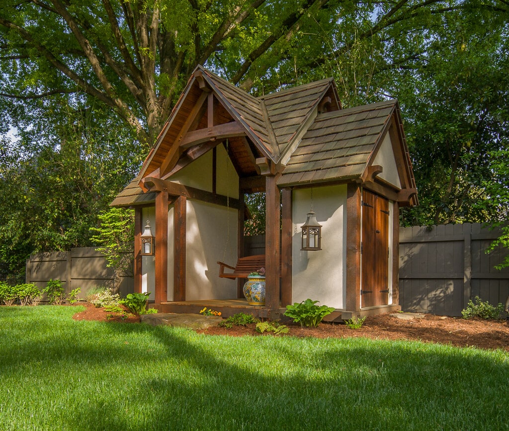 Timber Frame Garden Shed