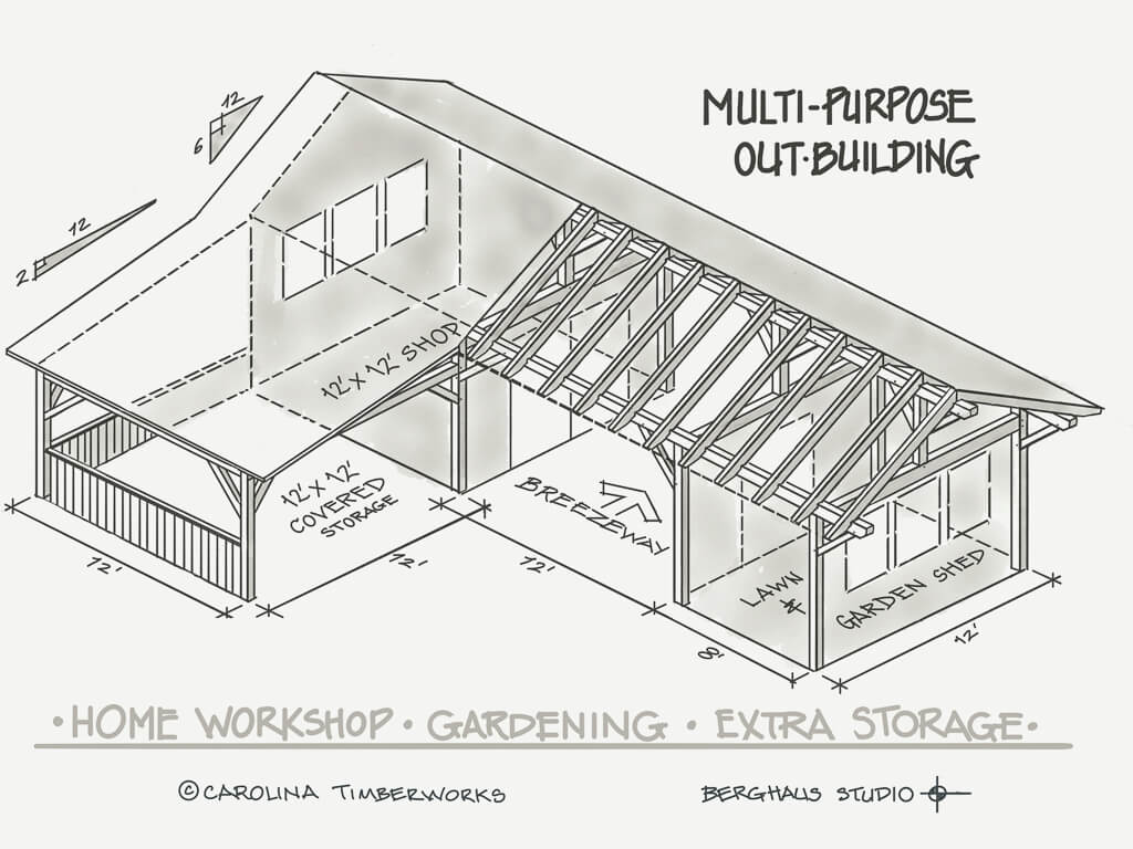 Multipurpose Timberframe