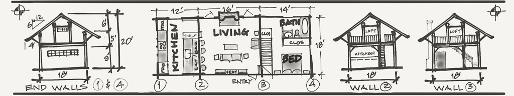 Timber Frame Plans and Ideas
