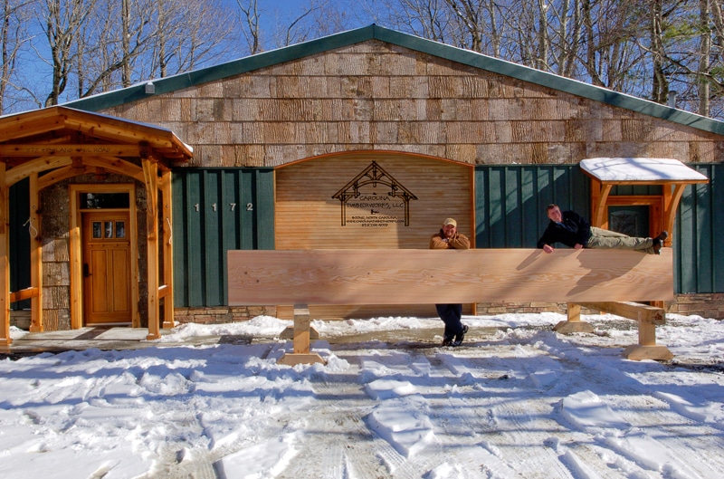 timber frame shop boone nc